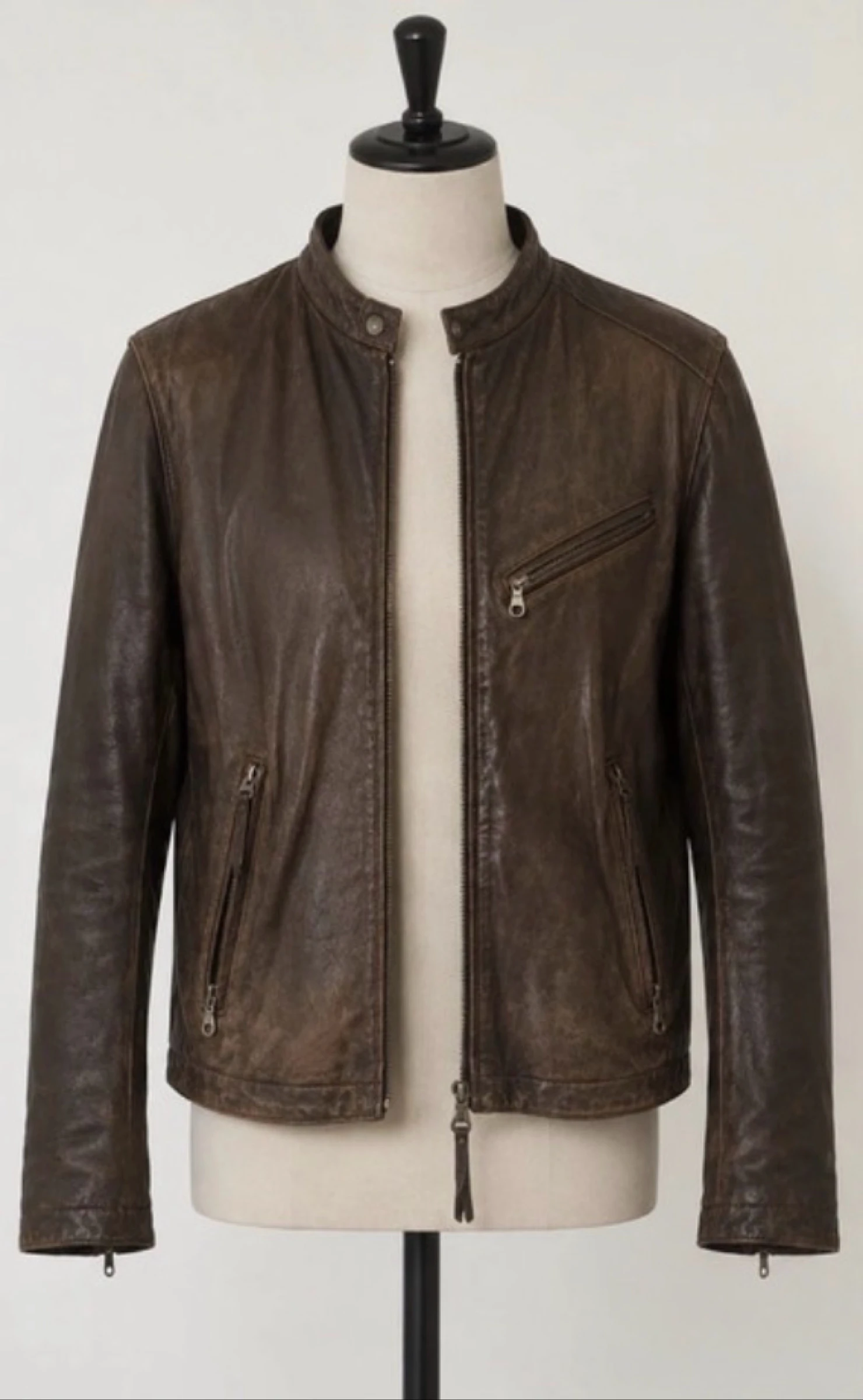 Veste en cuir